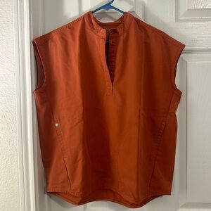 Figs Terracotta Scrubs Set